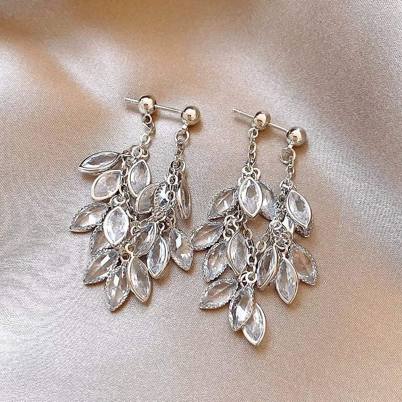 Silver Teardrop Earrings