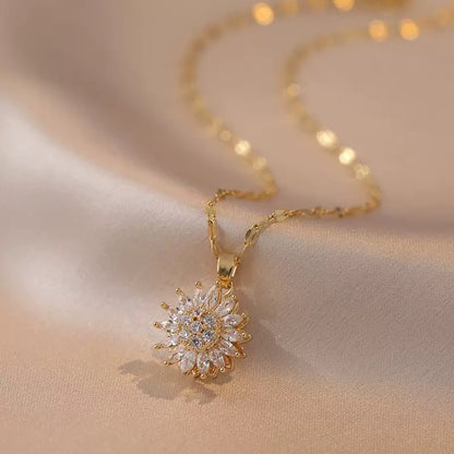 Conjunto de Joyas Estado de Girasol – Diseño Giratorio