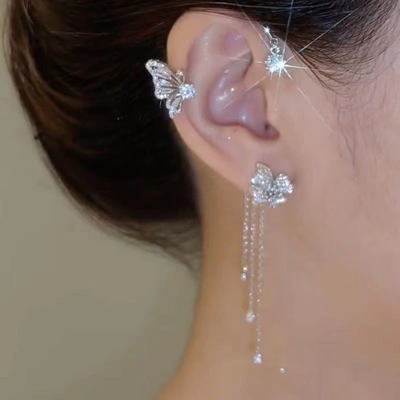Multiple Styles Tassel Ear Cuffs (A Pair)
