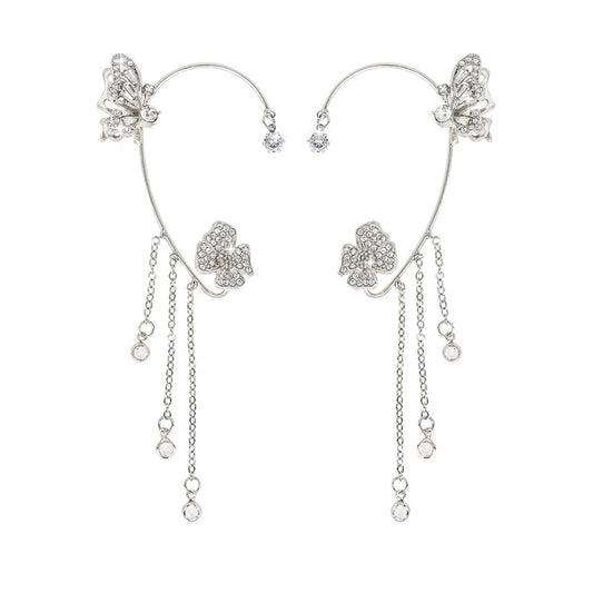 Graceful Butterfly Ear Cuffs